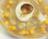 A picture of step 6 of Chicken corn soup🍲.