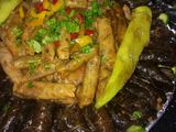 محشي كرنب وورق عنب