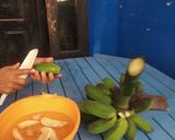 Foto langkah ke 1 dari resep Pisang geprek sambel kemiri #CABEKU #PisangGaul.