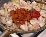 Csicseriborsó leves recept fázis 3 fotója