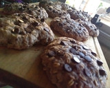 Foto del paso 4 de la receta: Galletas de chocolate con avena y chips - sin huevo Opción vegan