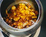 A picture of step 3 of Green peas potato masala curry 🍛 matar aloo ki sabji 😋.