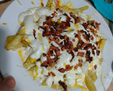 Foto del paso 5 de la receta: Patatas con queso bacon y salsa ranchera