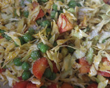 पत्ता गोभी गाजर मटर की सब्जी(patta gibhi gajar matar ki sabzi recipe in hindi) रेसिपी चरण 3 फोटो