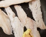 A picture of step 1 of My Buttered Garlic + Lemon Haddock Fillets with Mushroom.