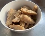 รูปขั้นตอนการทำที่ 3 ของ ก๋วยเตี๋ยวคั่วไก่น้ำแดง (เจ)