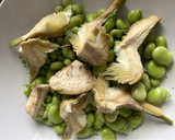 Foto del paso 3 de la receta: Bullabesa de salmón y gambones, con verduras del hortet