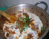 A picture of step 10 of Fool-proof chicken biriani #authormarathon.
