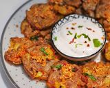 Foto langkah ke 4 dari resep Garlic Butter Smashed Baby Potatoes Yogurt Sauce.