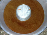Budín de pan con crema