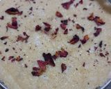 A picture of step 4 of Sitafal halva.
