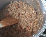 A picture of step 7 of Dad's Spag Bol.