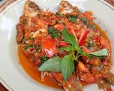 Foto langkah ke 5 dari resep Nila Sarden Kemangi #pekaninspirasi.