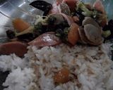 Foto langkah ke 5 dari resep Jamur brokoli saus tiram.