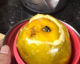 A picture of step 2 of Stuffed Mango Ice Cream.