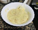 A picture of step 7 of Coconut bread with lemon glaze🤤🤤.
