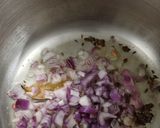 A picture of step 2 of Green peas & potato curry.