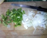 Foto del paso 2 de la receta: Capeado de papa relleno de carne, vegetales y queso mix