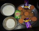এগলেস বিস্কুট কেক (eggless biscuit cake recipe in Bengali) রেসিপি ধাপ - 7 ছবি