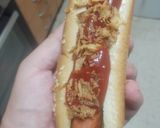 Foto del paso 2 de la receta: Hot Dogs con Ensalada de Col y Papas Fritas