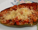 Foto del paso 6 de la receta: Pimiento verde relleno