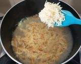 Foto langkah ke 3 dari resep Sup Telur keju.