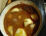 Foto del paso 4 de la receta: Carne a la cacerola con papas y batatas
