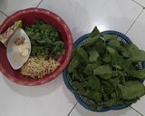 Foto langkah ke 1 dari resep Bobor Bayam Capar Dhele.