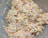 🌲 Karácsonyi - sonkás tojásos krém friss bagetthez ✨ recept fázis 3 fotója