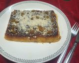 A picture of step 3 of Raisin and Caramel Bread Pudding.