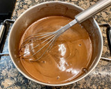 Foto del paso 4 de la receta: Tarta de galletas, chocolate y dulce de leche