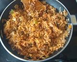 A picture of step 14 of Schezwan Fried Rice.