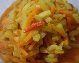 Foto langkah ke 4 dari resep Acar Kuning Wortel+Mentimun.