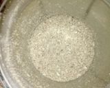 A picture of step 2 of Groundnut balls.
