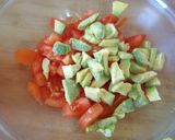Une image de l'étape 2 de Salade a la mexicaine.