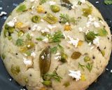 A picture of step 15 of Upmaa (savoury semolina breakfast dish).