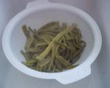 Foto del paso 5 de la receta Judías verdes cocidas con jamón serrano salteado