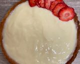 Foto del paso 8 de la receta Tarta de fresas con crema pastelera en Airfryer