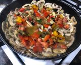 Foto del paso 1 de la receta Tortilla francesa con timbal de panache de verduras