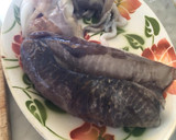 Foto del paso 1 de la receta: Jibia en salsa de almendras