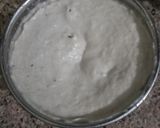 A picture of step 2 of Nawabi paneer korma with white gravy.