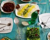 عکس مرحله 3 از دستور خورش مرغ و لبو