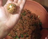 A picture of step 3 of Moti Pulao.