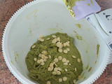 Galletas de Matcha con pistachos