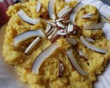 A picture of step 1 of Healthy halwa.