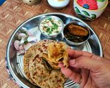 सत्तू का पराठा और रायता Sattu Paratha Aur Raita रेसिपी चरण 8 फोटो