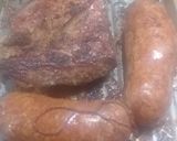 Foto del paso 4 de la receta: Tapa de bife de chorizo en crema con ensalada de perejil y huevo