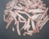 Foto del paso 2 de la receta: Arroz a la Cubana con Tiras de Panceta