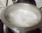 A picture of step 2 of Mushroom Matar (peas) Masala.