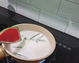Foto langkah ke 6 dari resep Bubur Singkong Gula Aren.